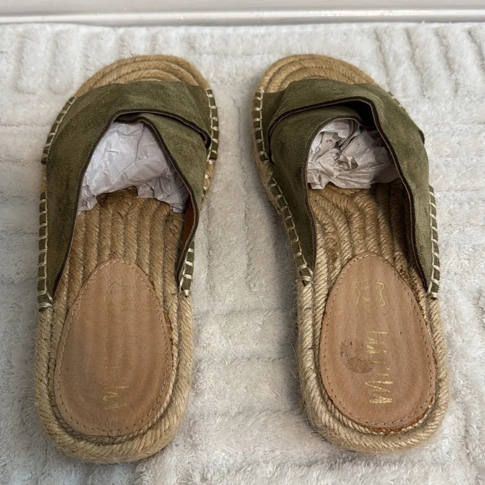Mi.iM Crossover Espadrilles Slides